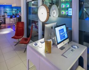 Business center available at Novotel London Paddington.
