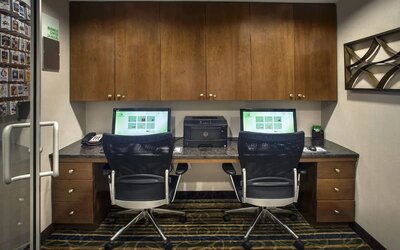 Business center available at Holiday Inn Manhattan 6th Ave - Chelsea.
