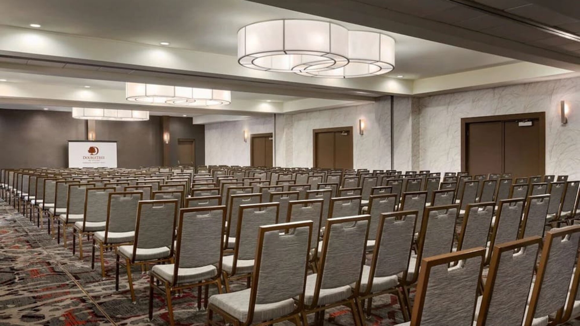 Professional conference room at DoubleTree By Hilton Hotel Toronto Airport West.