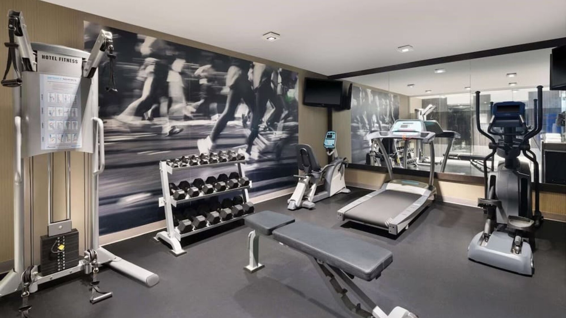 Fitness facility available at Best Western Premier Herald Square.