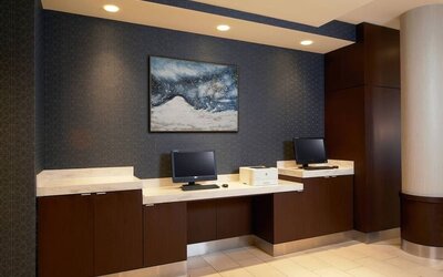 Business center available at Courtyard By Marriott Los Angeles LAX/Century Boulevard.