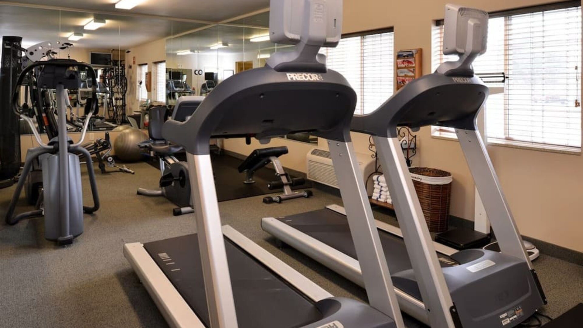 Fitness center available at Candlewood Suites Boise.