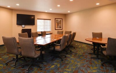 Meeting room at Candlewood Suites Boise.