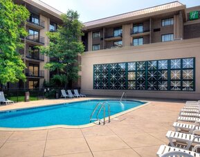 Refreshing outdoor pool at Holiday Inn Express Rolling Meadows-Schaumburg.