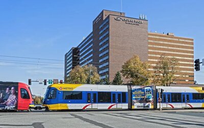 Hotel exterior at Crowne Plaza Aire MSP Airport - Mall Of America.