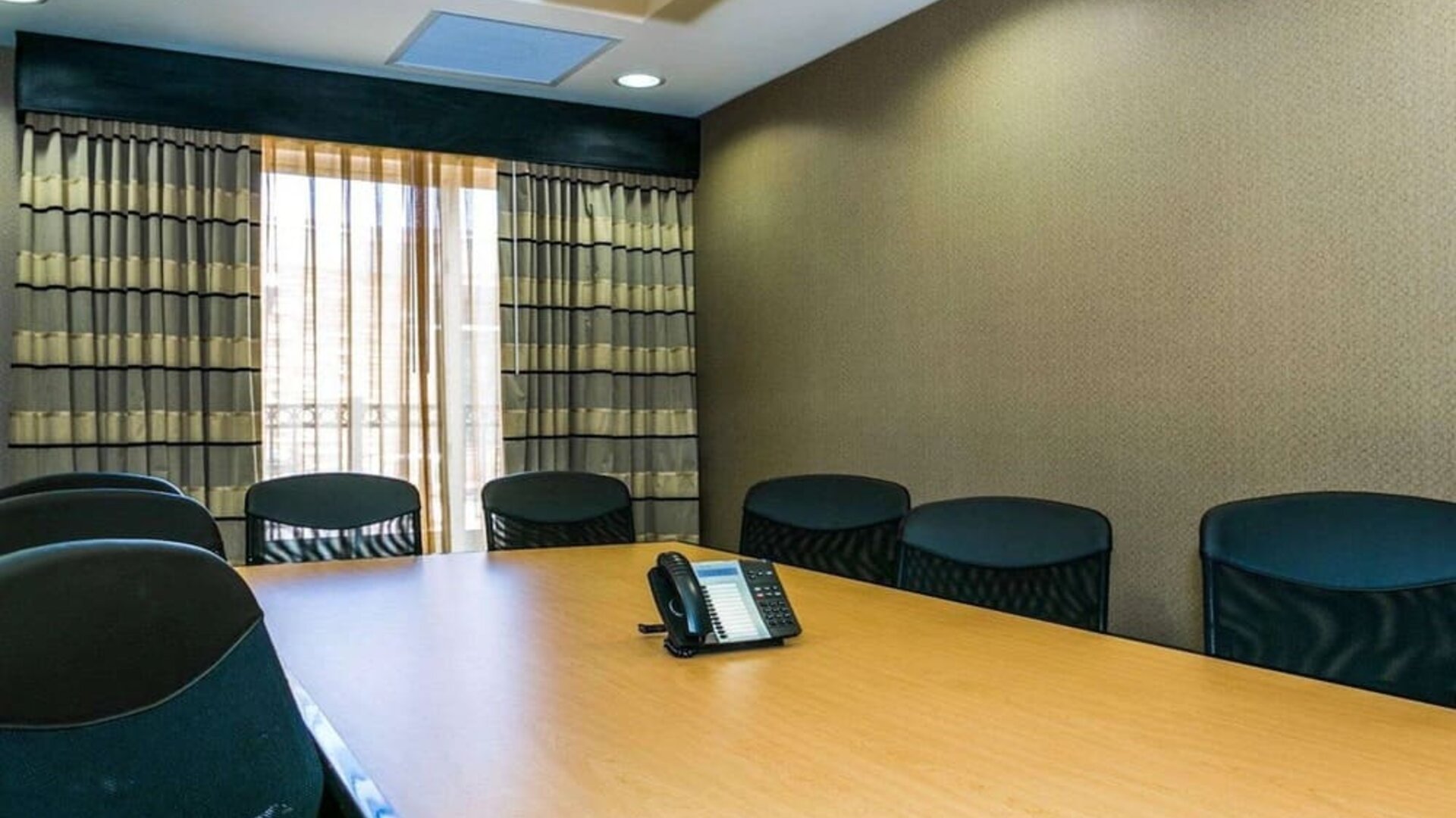 Meeting room available at Cambria Suites Denver Airport.