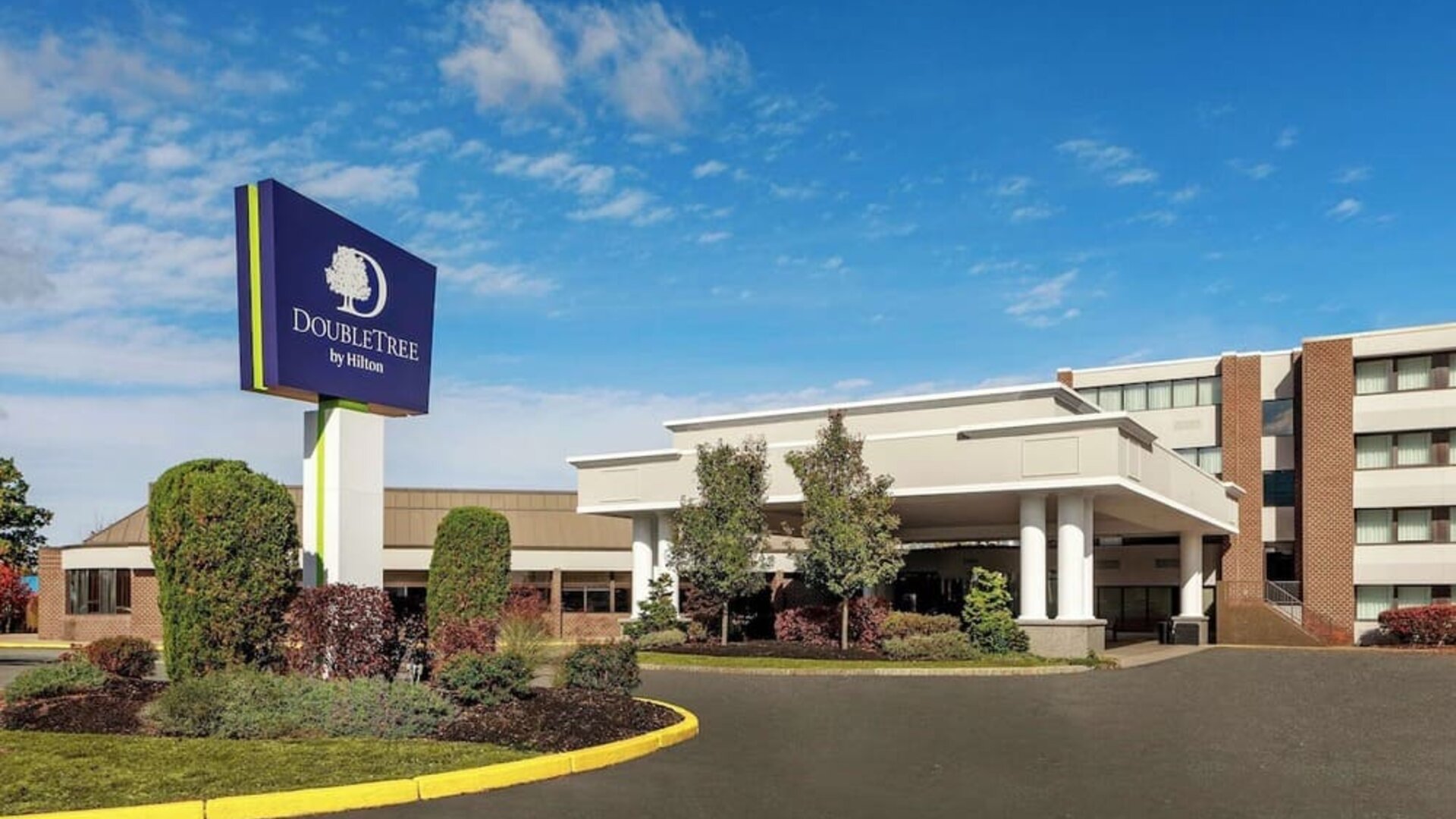 Hotel exterior at DoubleTree By Hilton Westborough.