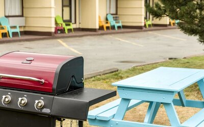 BBQ & Pinic area at Mount Peyton Resort & Conference Center.