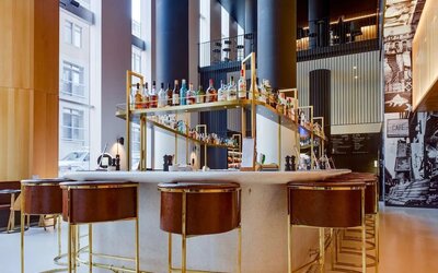 Hotel bar at Hotel Monville - 295871.