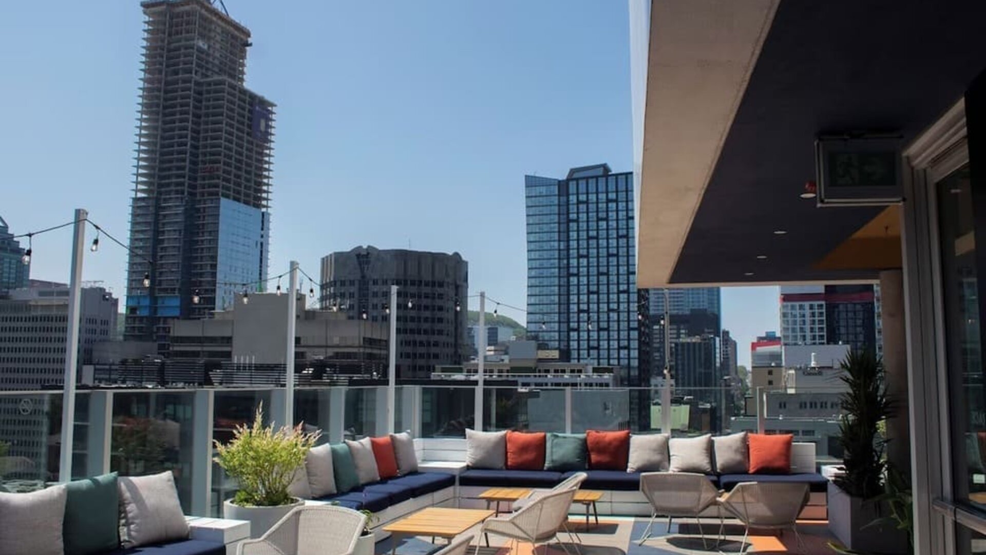 Hotel terrace at Hotel Monville - 295871.