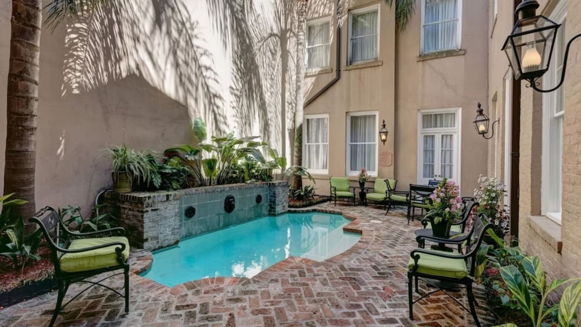 Refreshing outdoor pool at St James Hotel, An Ascend Hotel Collection Member.