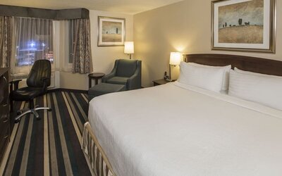 Standard day use room at Holiday Inn Conference Center Edmonton South.