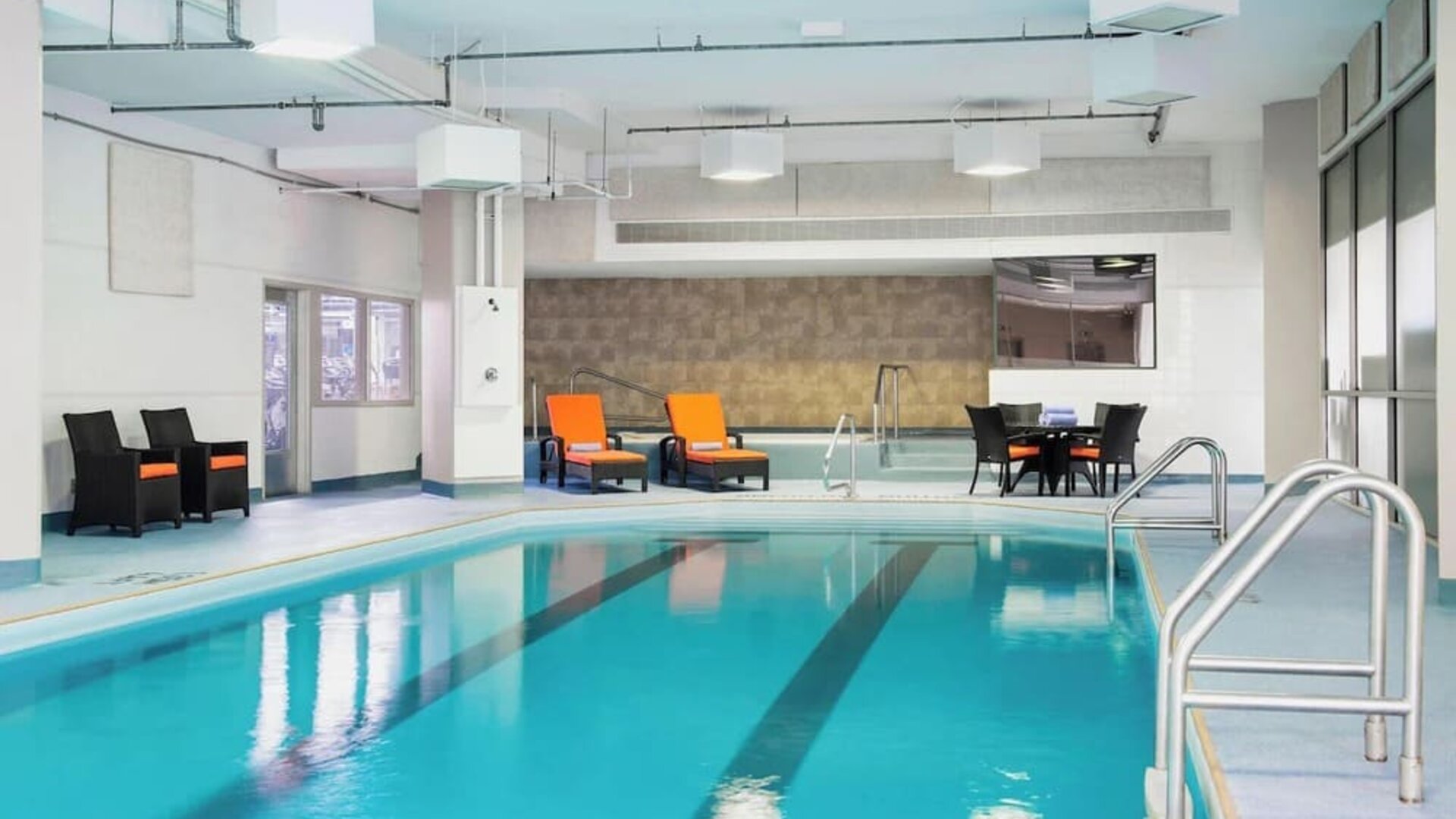 Relaxing indoor pool at Delta St. John's Hotel & Conference Center.