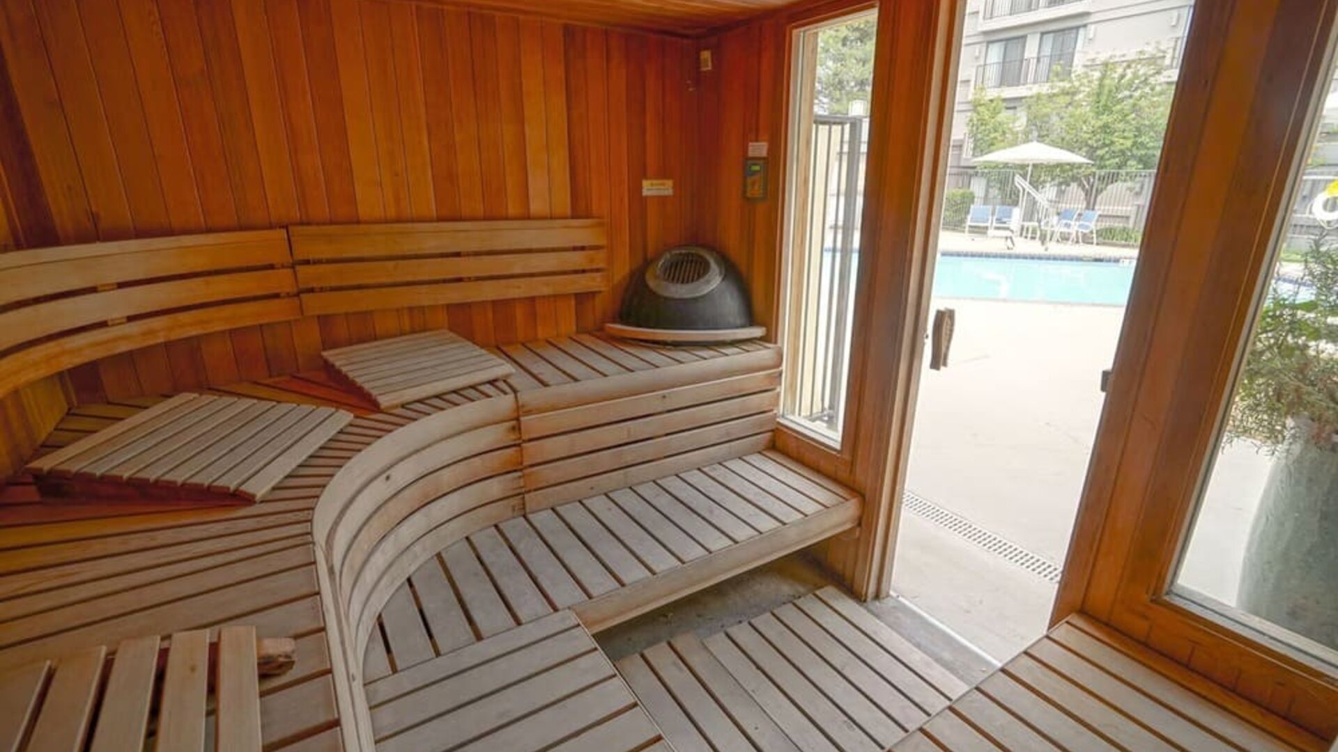 Sauna available at Four Points By Sheraton Salt Lake City Airport.