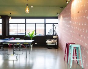 Coworking space at Urban Hotel The Golden Stork.