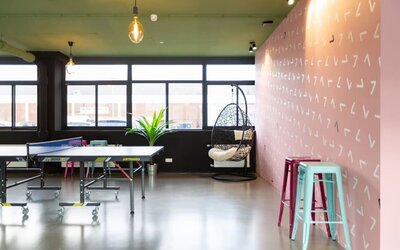 Coworking space at Urban Hotel The Golden Stork.