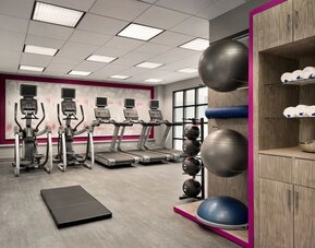 Fitness center available at Crowne Plaza Englewood.