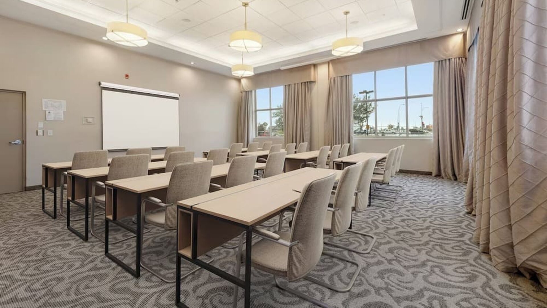 Professional meeting room at Holiday Inn Lethbridge. 