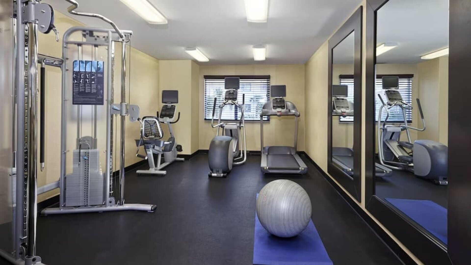 Fitness center available at Holiday Inn Express & Suites Naples Downtown - 5th Avenue.