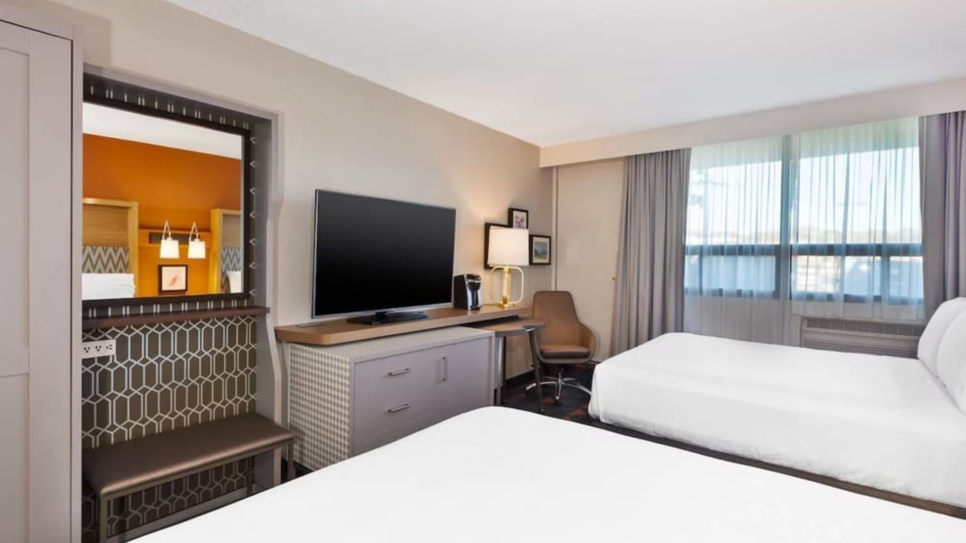 Day use twin room at Holiday Inn St. John's Conference Centre.