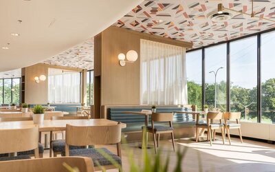 Hotel restaurant at Atlantica Hotel Halifax.