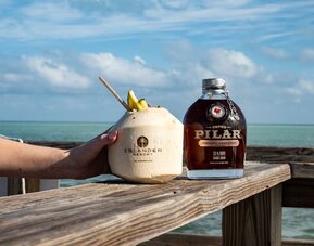 Beach drinks at Islander Resort Oceanside.