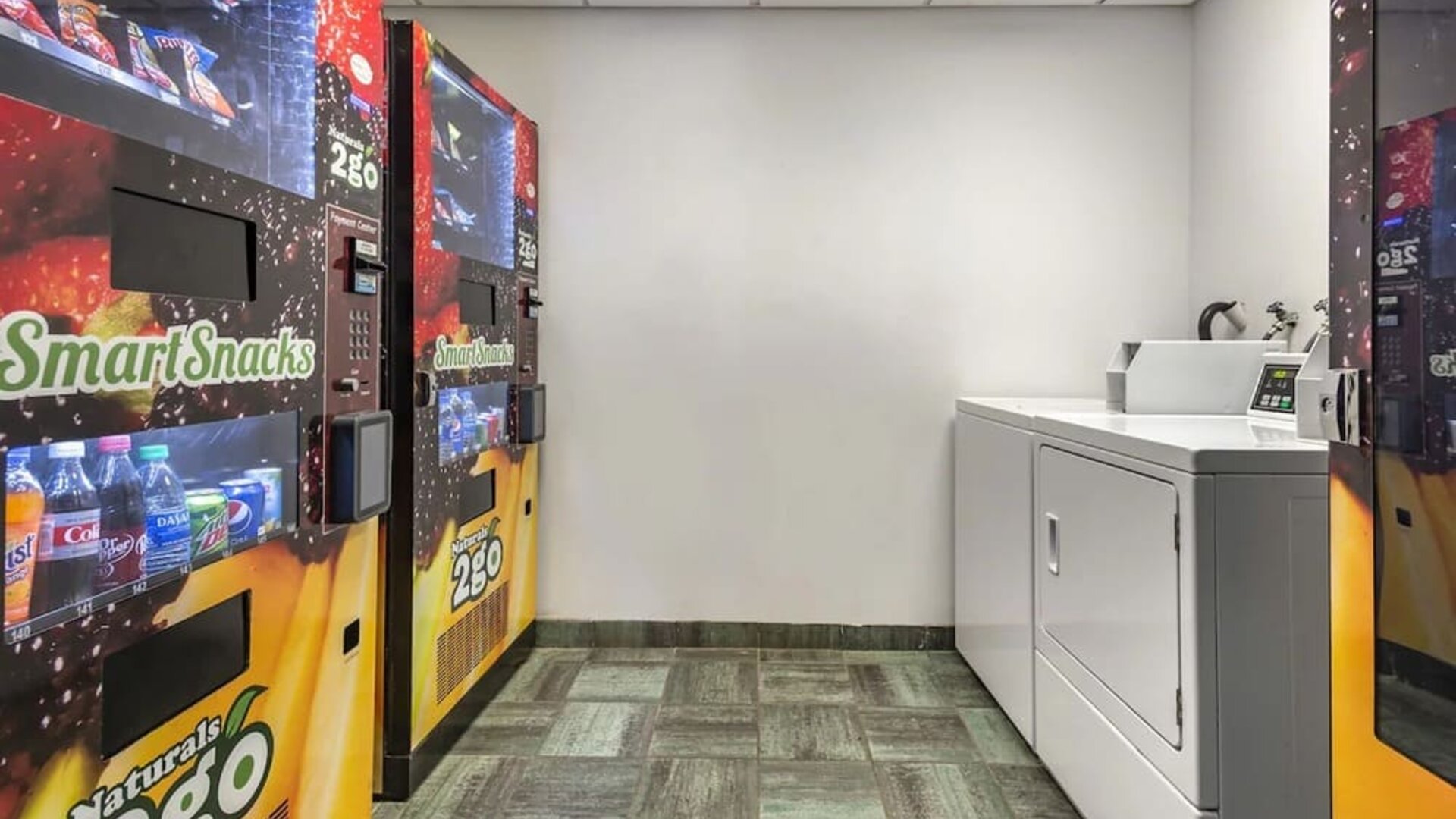 Laundry facility at Amwell Suites Somerset Bridgewater.