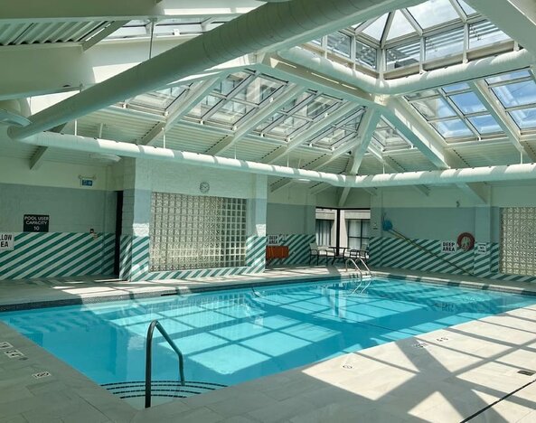 Relaxing indoor pool at Holiday Inn Toronto Airport East.