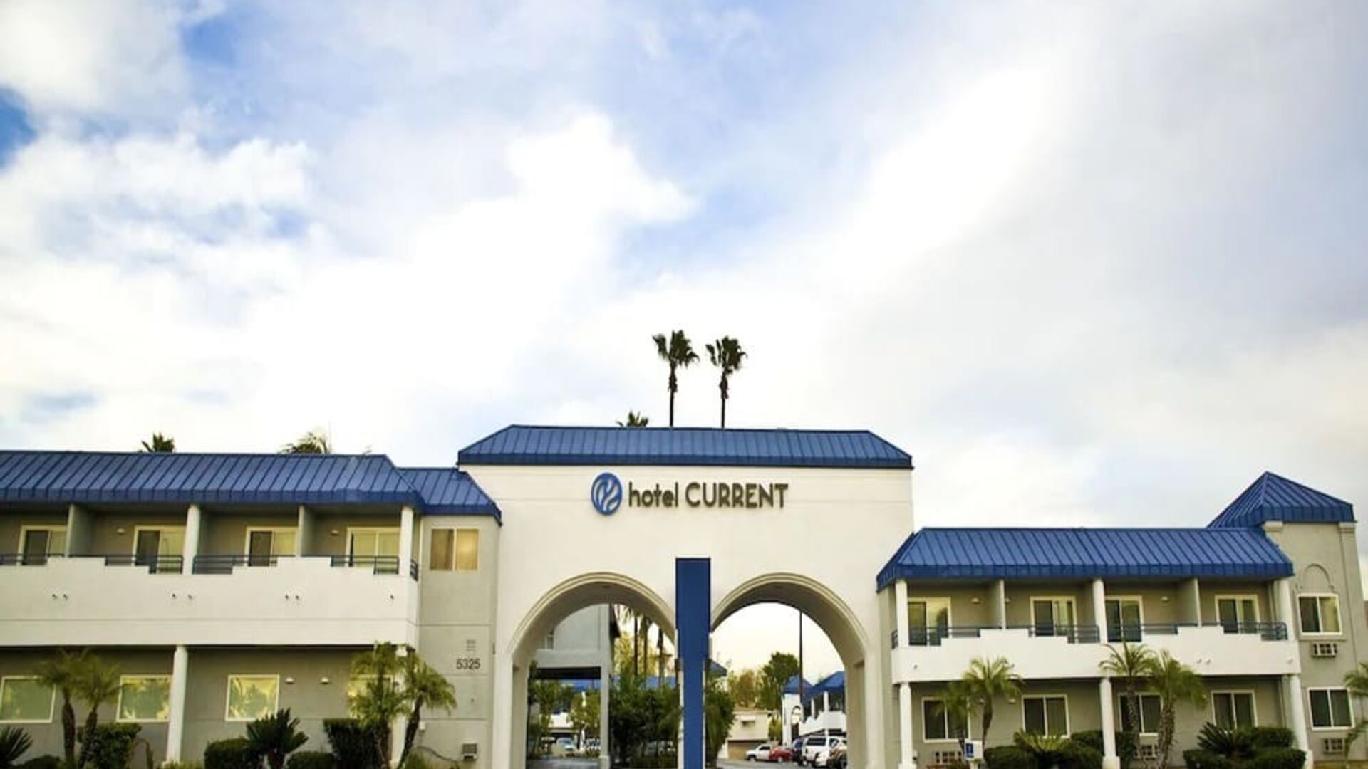 Hotel exterior at Hotel Current.
