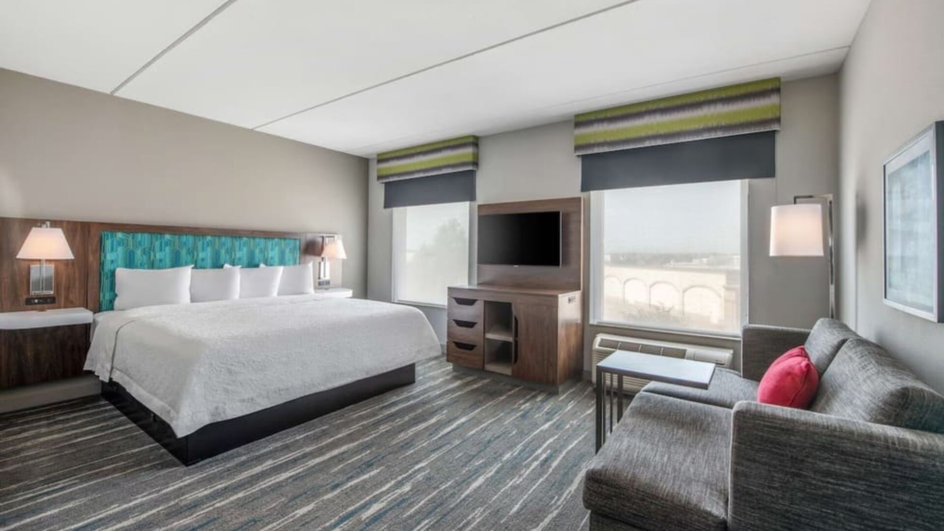 Day use room with sofa at Hampton Inn & Suites Dallas/Allen.