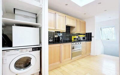 Kitchen and laundry service at Hammersmith One.