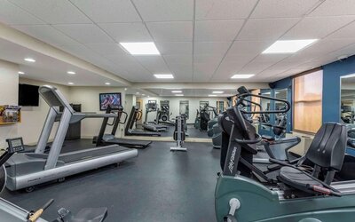 Fitness center available at Comfort Inn & Suites Glen Mills – Concordville.