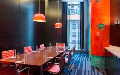 Meeting room available at Courtyard By Marriott New York Manhattan/Central Park.