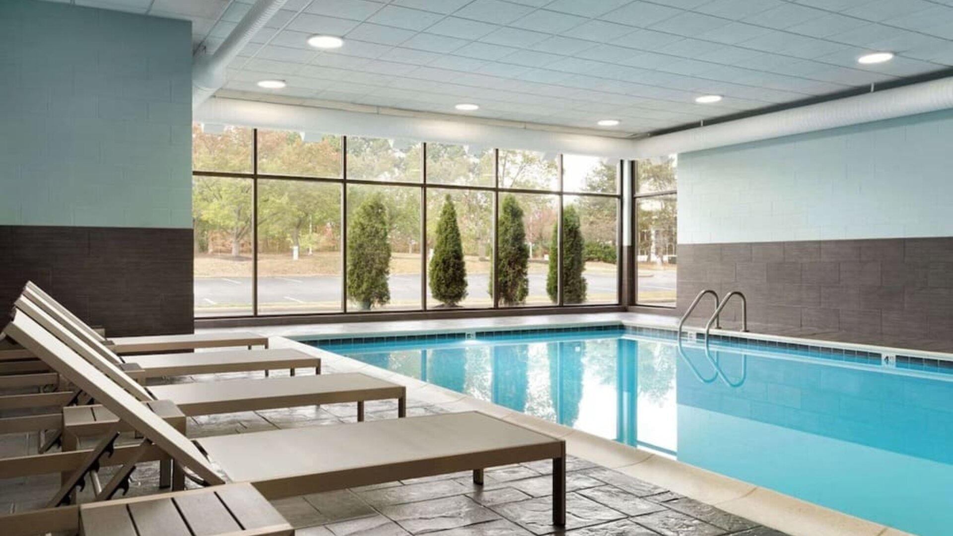 Refreshing indoor pool at Radisson Akron/Fairlawn.