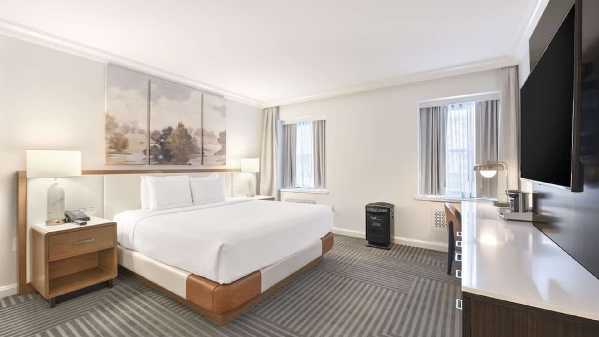 Day use room at Capital Hilton.