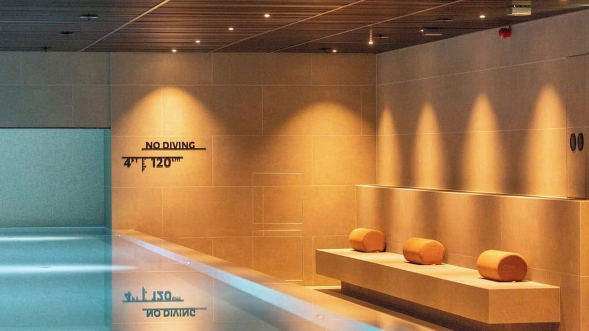 Indoor pool at Keight Hotel Opatija.