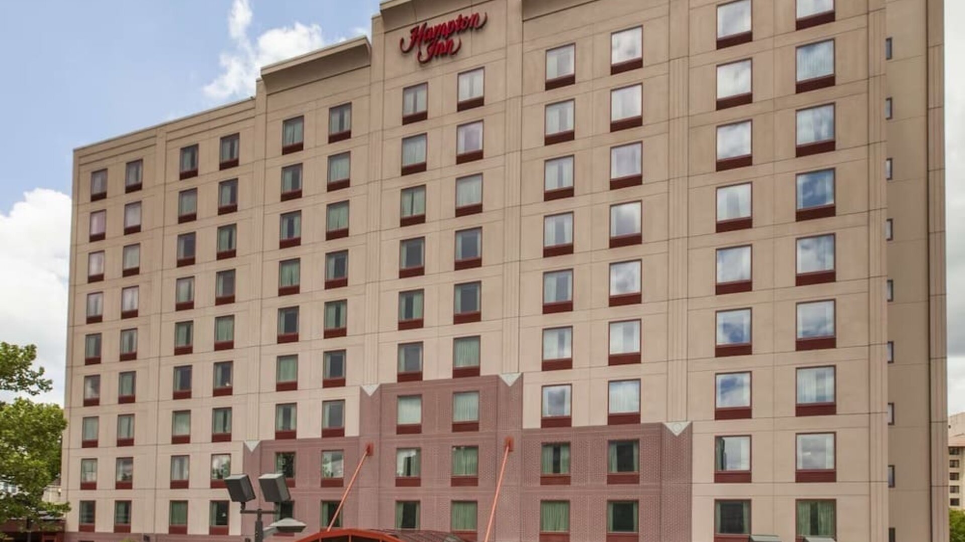 Hotel exterior at Hampton Inn New York - LaGuardia Airport.