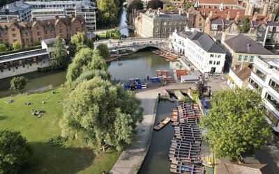 River and park views at Graduate By Hilton Cambridge.
