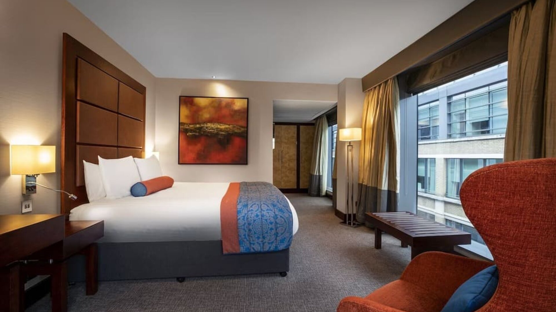 Day use room at Leonardo Royal St Paul's Hotel.