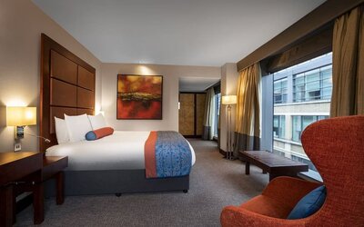 Day use room at Leonardo Royal St Paul's Hotel.