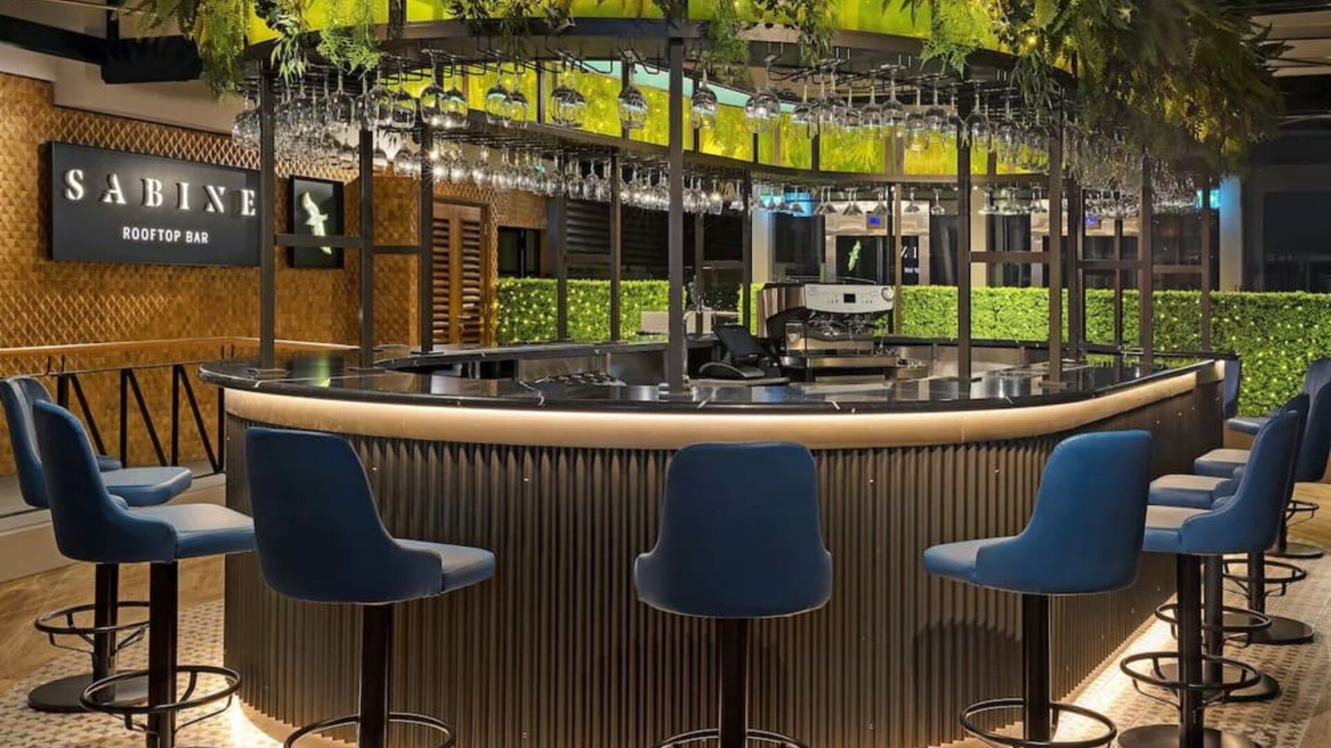 Rooftop bar at Leonardo Royal St Paul's Hotel.