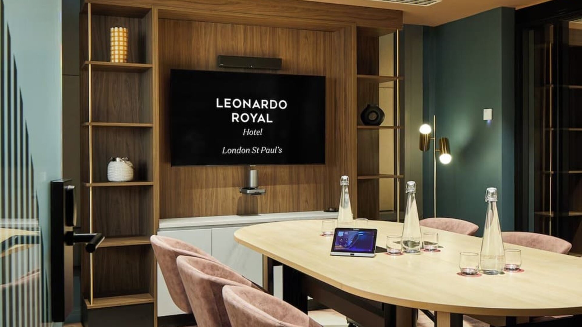 Meeting room at Leonardo Royal St Paul's Hotel.