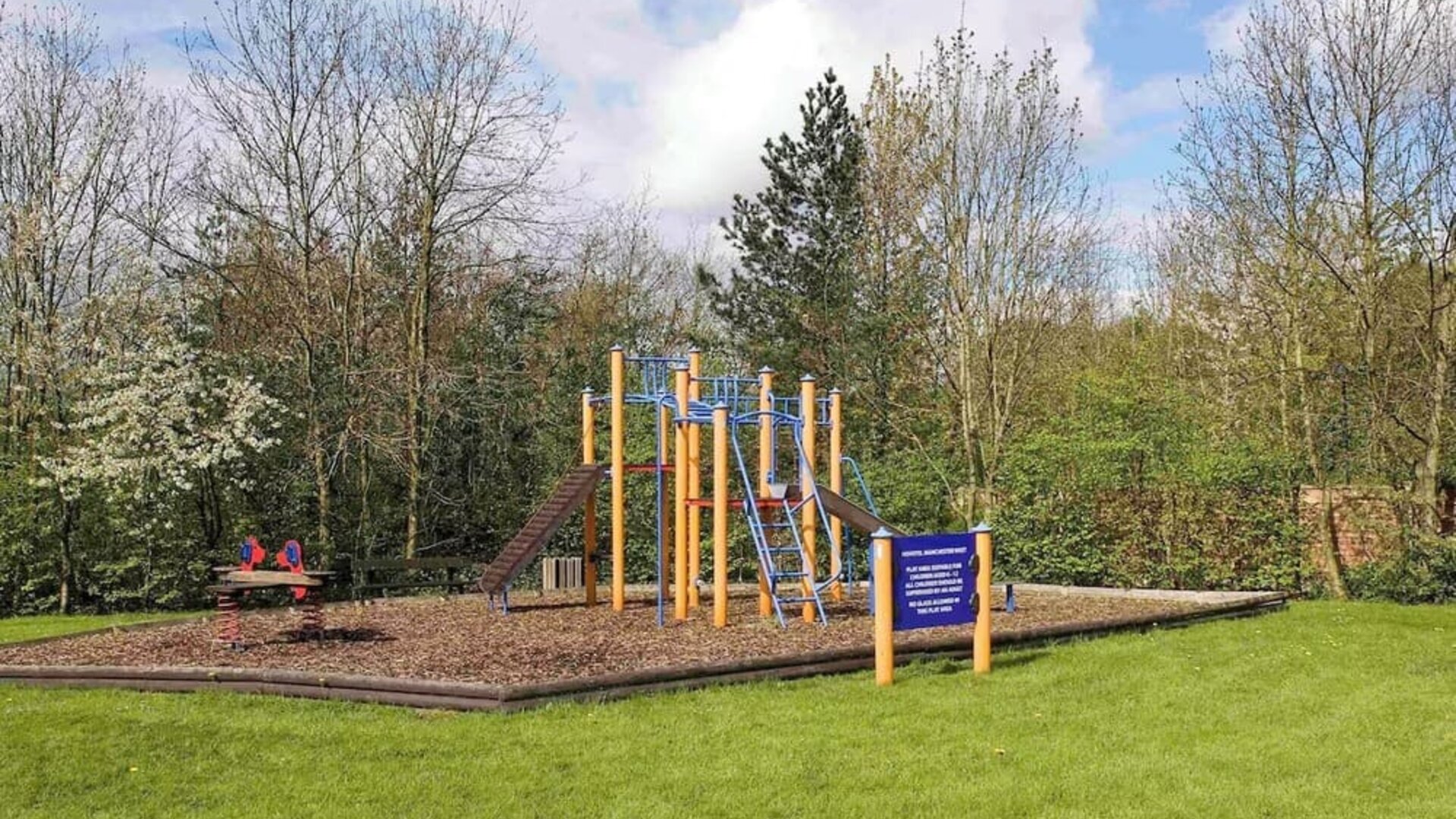 Outdoor playground at Novotel Manchester West.