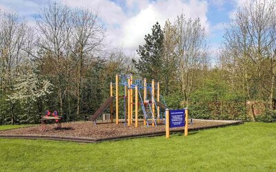 Outdoor playground at Novotel Manchester West.
