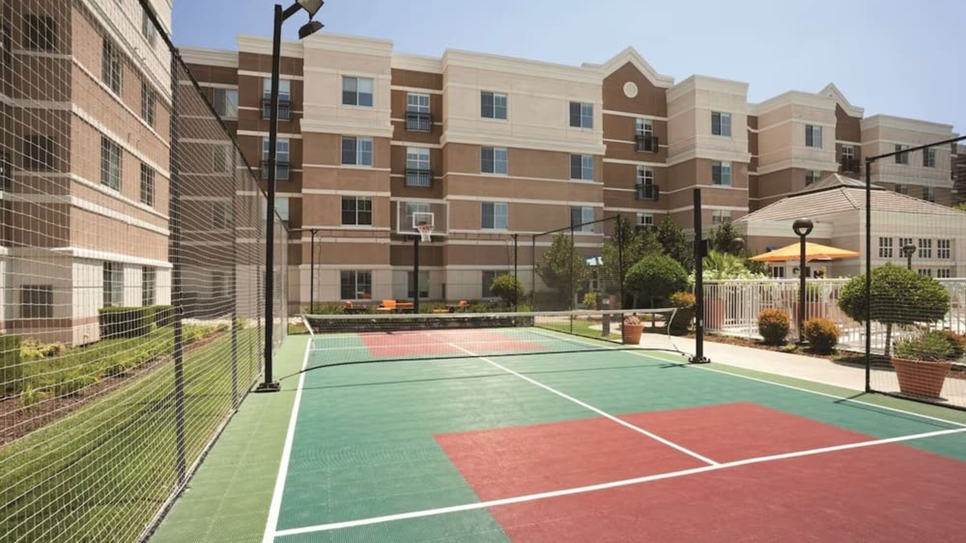 Basketball court available at Hyatt House Pleasant Hill.