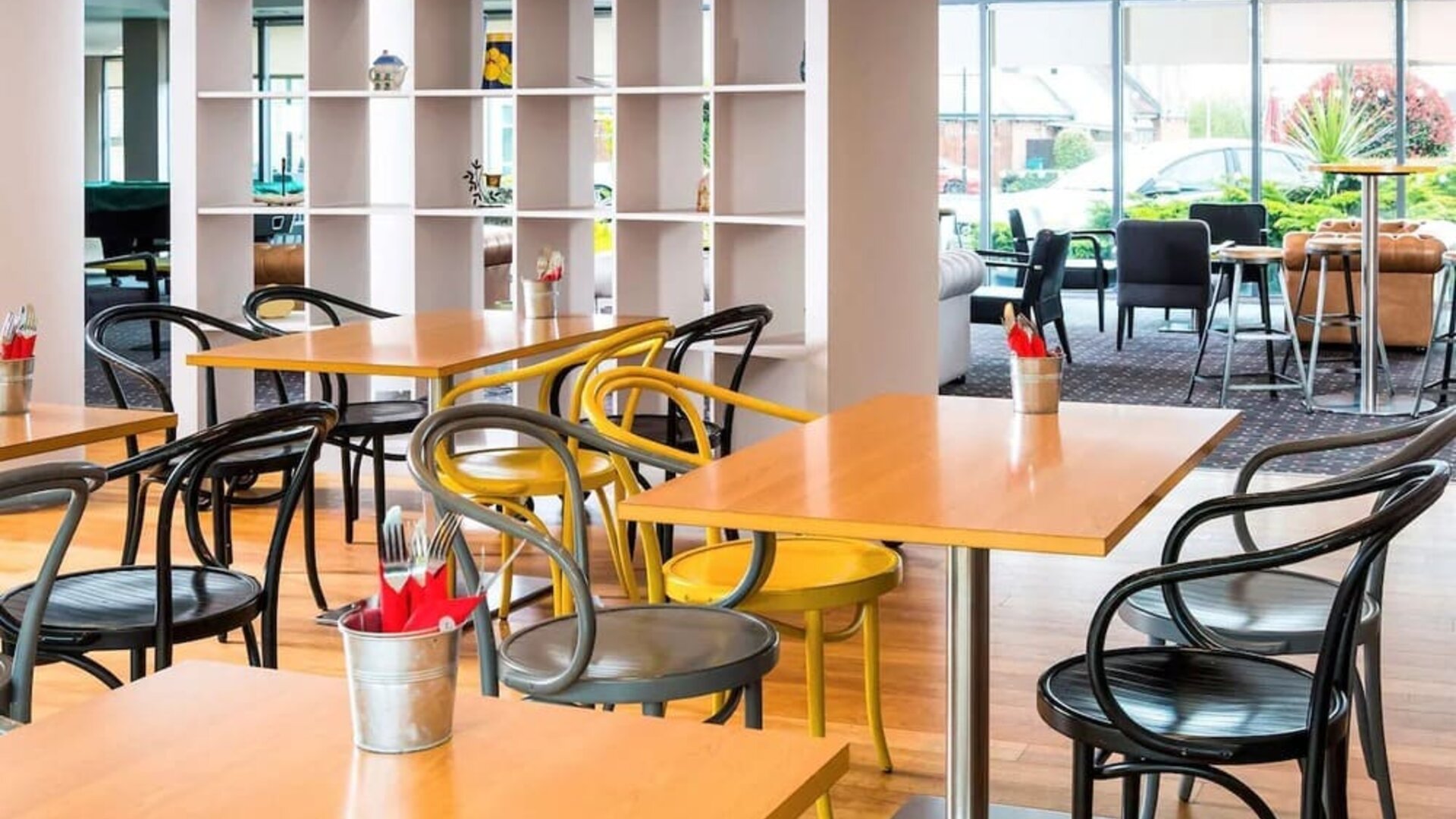 Workspace area at Ibis Styles Barnsley.