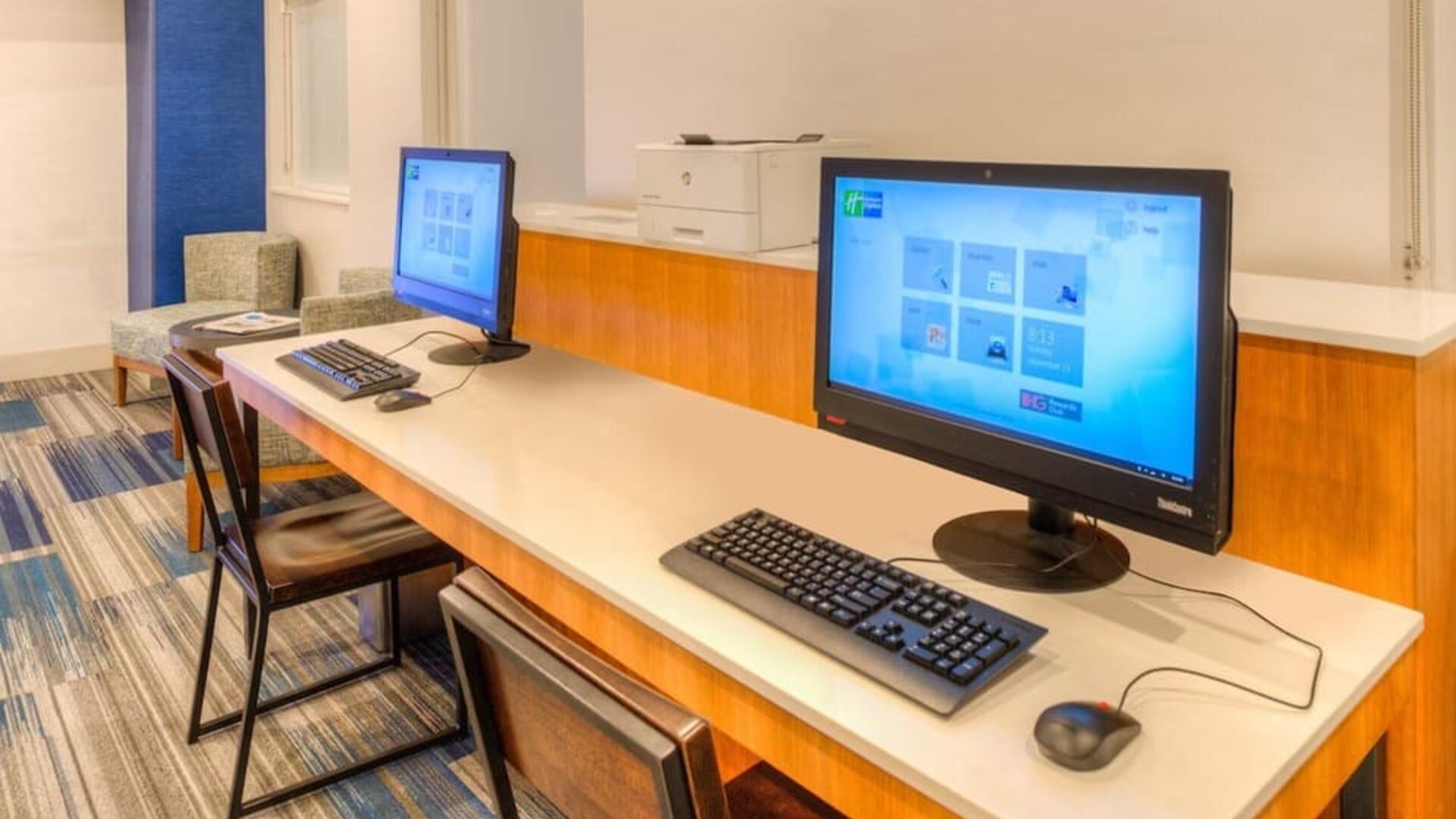 Business center available at Holiday Inn Express Newberg - Wine Country.