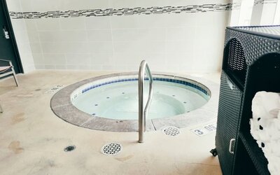 Indoor spa tub at Holiday Inn Express Newberg - Wine Country.