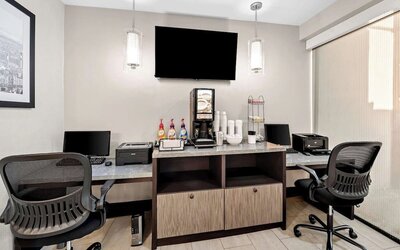 Business center available at Best Western Inn At Ramsey.