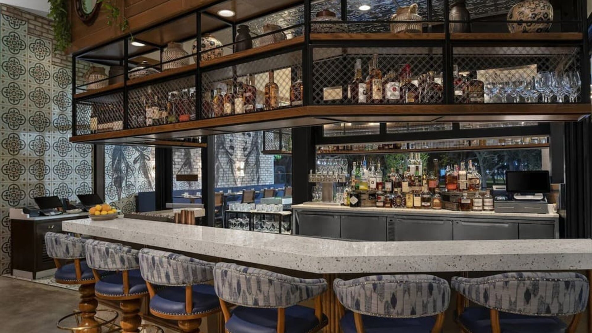 Hotel bar at The Ben, Autograph Collection.